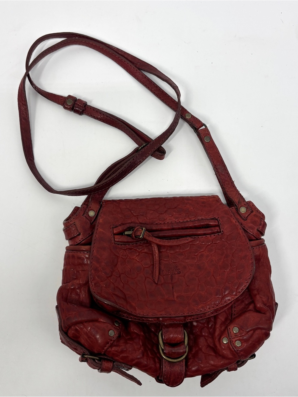 Jerome Dreyfuss Brick Red Twee Mini Bag